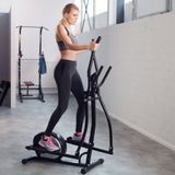 Tectake - Fitness Hometrainer - Crosstrainer - Incl. Ergometer