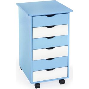 Tectake 400925 - Ladeblok - Blauw