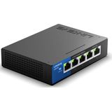 Linksys LGS105 - Netwerk Switch - Unmanaged - 5-Poorten