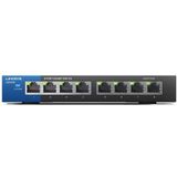 Linksys - LGS108-EU - Unmanaged Switch - 8-poorts - Gigabit