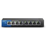 Linksys - LGS108-EU - Unmanaged Switch - 8-poorts - Gigabit