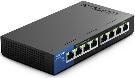 Linksys - LGS108-EU - Unmanaged Switch - 8-poorts - Gigabit