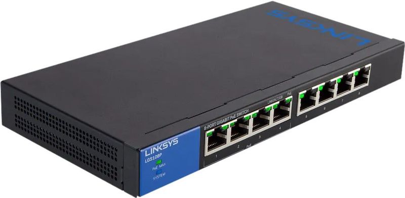 Linksys LGS108P - Netwerk Switch