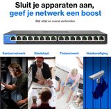 Linksys LGS116 Unmanaged L2 Gigabit Ethernet (10/100/1000) Zwart