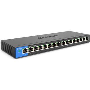 Linksys LGS116 16-Port Business Desktop Gigabit Switch