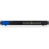 Linksys LGS124P - Netwerk Switch - Unmanaged - 24 Poorten - PoE - Zwart