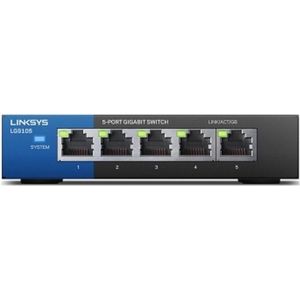 Linksys LGS105 5-poorts gigabit switch