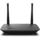 Linksys E5400 - WiFi Router - Dual-Band - WiFi 5 - 1200 Mbps - Met 4 Ethernet Poorten - Eenvoudige Installatie - AC1200 - Zwart
