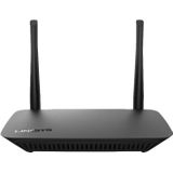 Linksys E5400 - WiFi Router - Dual-Band - WiFi 5 - 1200 Mbps - Met 4 Ethernet Poorten - Eenvoudige Installatie - AC1200 - Zwart