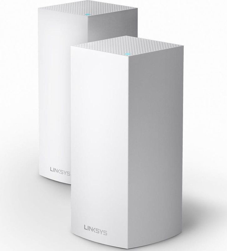 Linksys Velop MX10600 - Mesh WiFi - Wifi 6 - 5300 Mbps - Tri-Band - 2-Pack - Wit