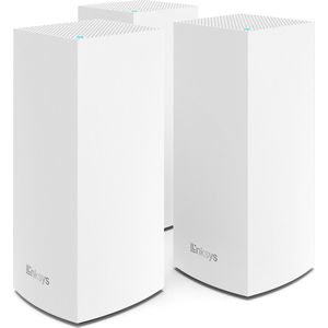 Linksys Velop MX12600 - Mesh Wifi - Wifi 6 - 4200 Mbps - Tri-Band - 3-Pack - Wit