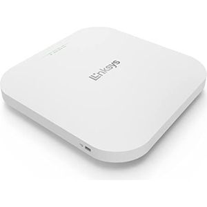 Linksys AX3600 Cloud Managed Wi-Fi 6 Indoor Wireless Access Point TAA Compliant (2400 Mbit/s), Toegangspunt