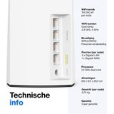 Linksys - Atlas Pro 6 - Mesh WiFi - Dual-Band - 5400 Mbps - 2-Pack