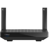 Linksys - Hydra 6 - Router - Zwart - Mesh WiFi - 3000 Mbps - WiFi 6 - Dual-Band