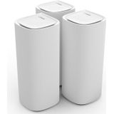 Linksys Velop Pro 7 - WiFi 7 - Tri-Band - Mesh WiFi - 11000 Mbps - 3-Pack - Wit