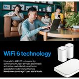 Linksys - Velop Micro - Router - Wit - WiFi 6 - Dual-band - 3-pack