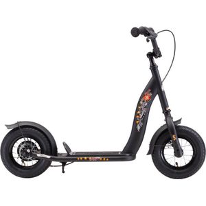 Bikestar Classic, autoped, 10 inch, zwart