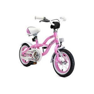 Bikestar 12 inch Cruiser kinderfiets, roze