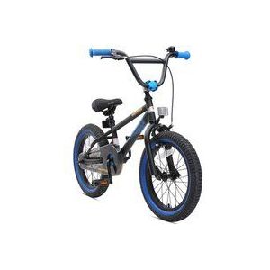 Bikestar kinderfiets BMX 16 inch zwart/blauw