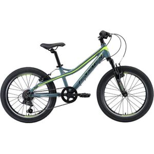 Bikestar 20 inch hardtail MTB 7 speed, petrol / groen