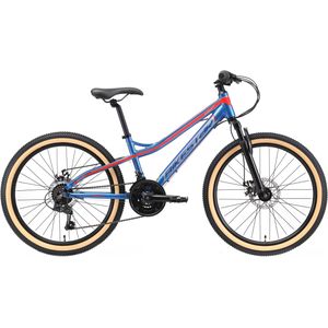 BikeStar MTB kinderfiets 24 inch blauw