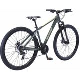 Bikestar Mountainbike, 21 Gang, Shimano, RD-TY300 Schaltwerk, Kettenschaltung, für Damen und Herren, Kettenschaltung