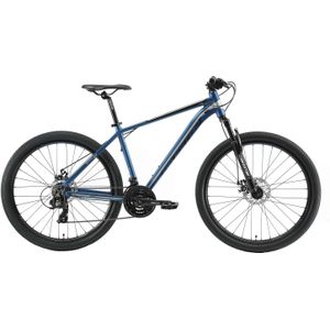 Bikestar Mountainbike, 21 Gang, Shimano, RD-TY300 Schaltwerk, Kettenschaltung, für Damen und Herren, Kettenschaltung