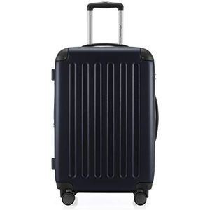 HAUPTSTADTKOFFER - SPREE - hardshell koffer, trolley, koffer, reiskoffer, 4 dubbele wielen, 65 cm, 74 L, donkerblauw, per stuk