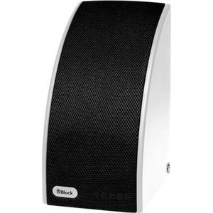 Audioblock - SB-100 - HiFi Luidsprekers - Zwart - Wit - 55W