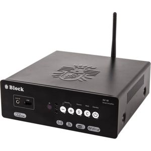 Block SV-10 Hifi tuner / versterker met DAB+, FM, internet radio, multiroom, USB en Bluetooth