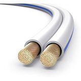 HDgear - Se-Sp021 - Luidsprekerkabel - Wit - 20 m - 4 mm²