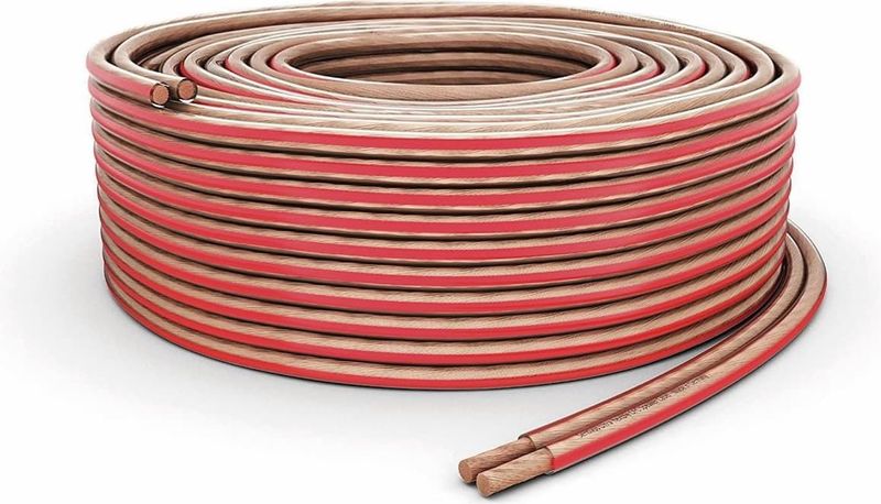 PureLink Luidsprekerkabel OFC 2 x 1,50mm² (0,20mm), 10,0m, transparant