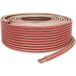 PureLink Luidsprekerkabel OFC 2 x 1,50mm² (0,20mm), 15,0m, transparant