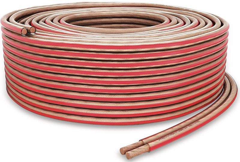 PureLink Luidsprekerkabel OFC 2 x 1,50mm² (0,20mm), 15,0m, transparant