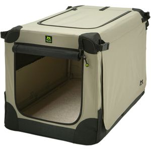 Maelson - Soft Kennel - Opvouwbaar - Stalen Frame - Beige