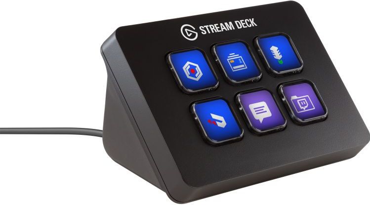 Stream Deck Mini - Toetsenbord - Zwart - LCD Toetsen