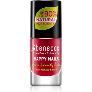 Benecos Happy Nails Verzorgende Nagellak Tint  Vintage Red 5 ml
