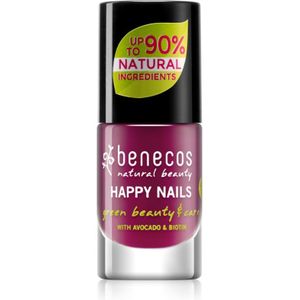 Benecos Happy Nails Verzorgende Nagellak Tint Wild Orchid 5 ml