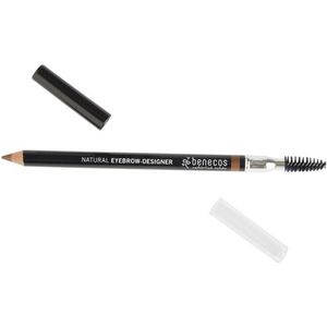 benecos - Natural Eyebrow-Designer Wenkbrauwpotlood 6 g Licht Bruin