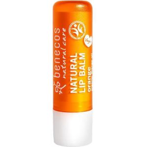 Benecos Natural Care Lippenbalsem met geur Orange 4.8 gr