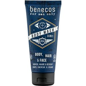 Benecos Body Wash For Men 3 In 1 200 ml