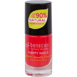 benecos B09476 - nagellak - 8FREE - waterdoorlatend - 5ml - hete zomer,5 ml (1 pak),hete zoemer