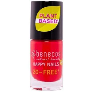 Benecos Nagellak rood | vegan | Hot Summer