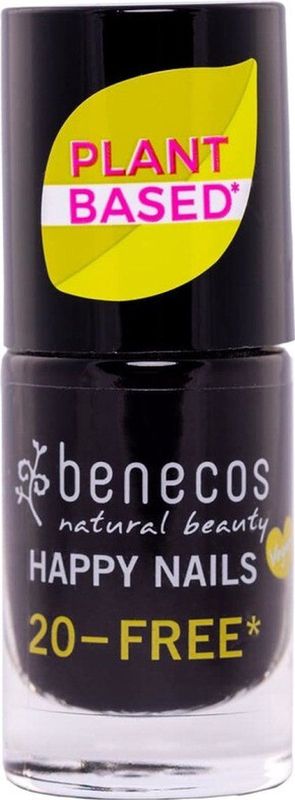 benecos - Happy Nails - Nagellak - LICORICE - 5 ml
