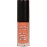 Benecos Matte Liquid Lippenstift Desert Rose