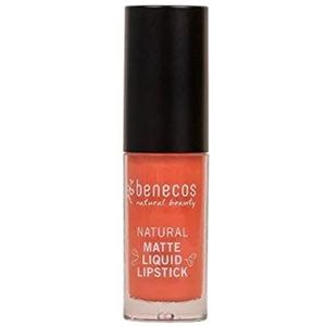 Benecos Matte Liquid Lippenstift Coral Kiss