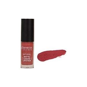 Benecos Matte Liquid Lippenstift Rosewood Romance