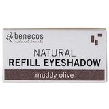 Benecos Refill Oogschaduw Muddy Oliv