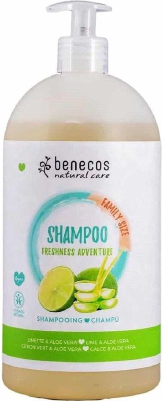 Benecos - Natural Shampoo - Freshness Adventure - 950 ml - Vegan en Natuurlijk