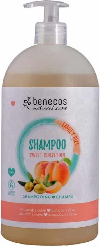 Benecos - Sweet Sensation - Shampoo - Transparant - 950 ml